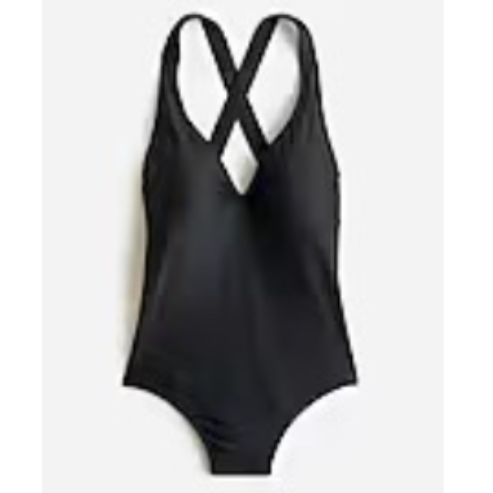 NWT J. Crew cross-back one-piece 6